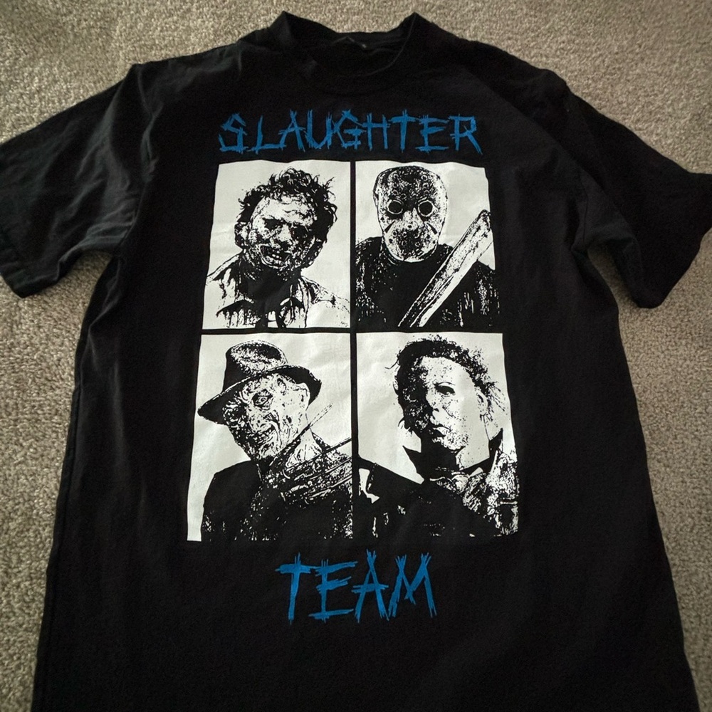 Mens BLVD horror shirt